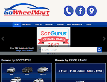 Tablet Screenshot of gowheelmart.com